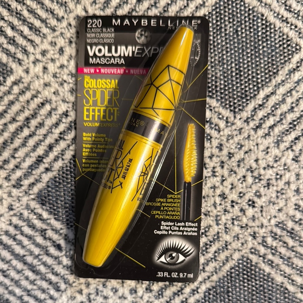 Maybelline Volum' Express Mascara in Bold Yellow